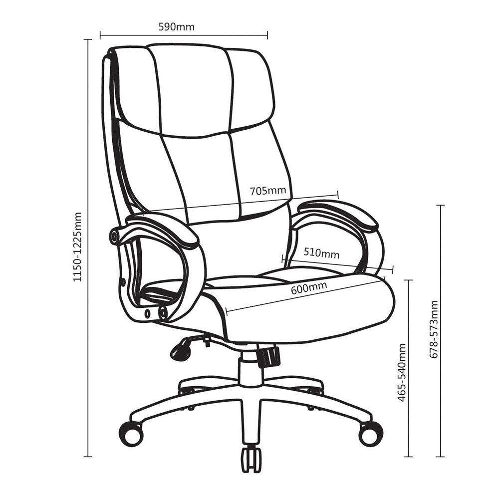 Laxovtra Jumbo Executive Office Chair