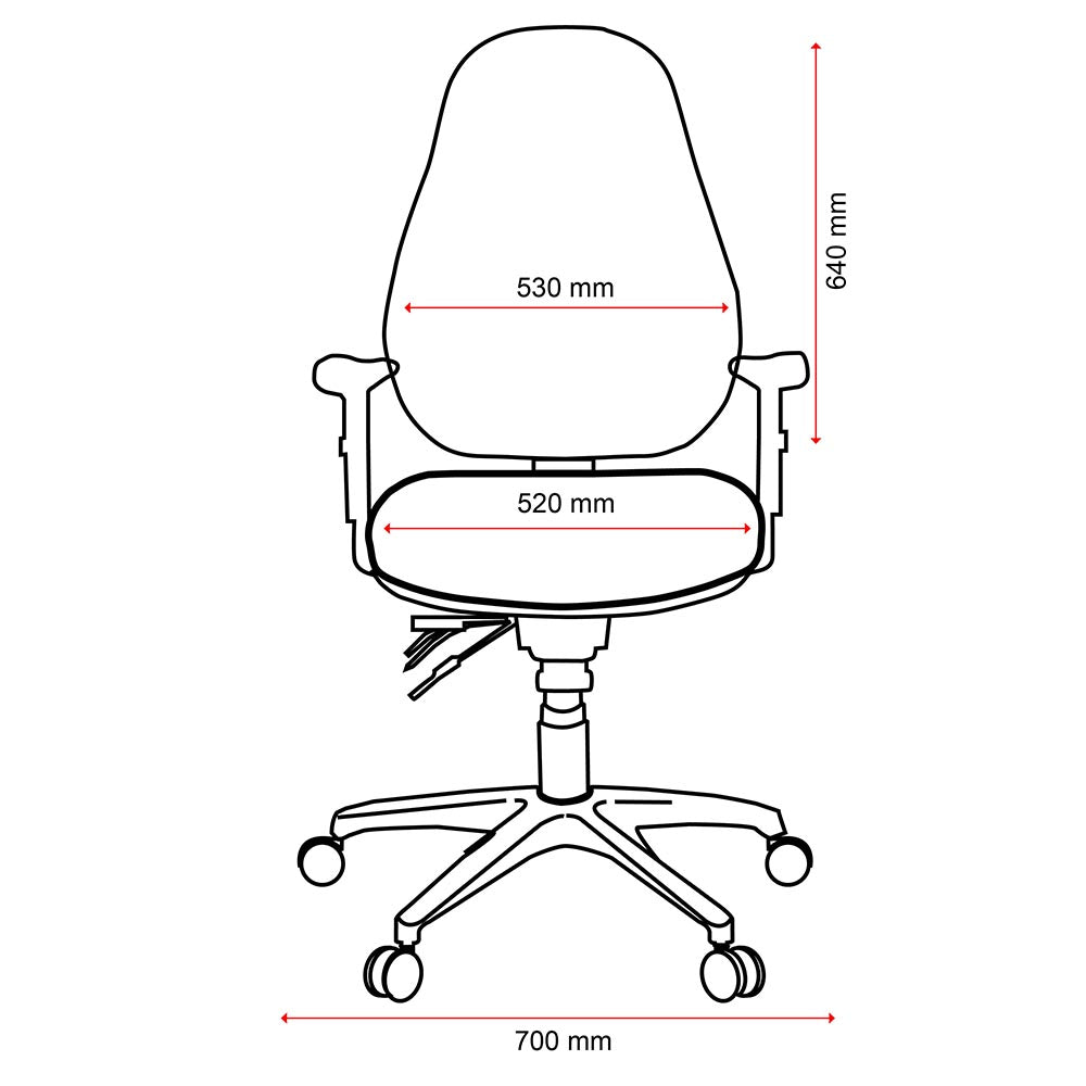 Laxovtra Buro Persona 24/7 Ergonomic Office Chair