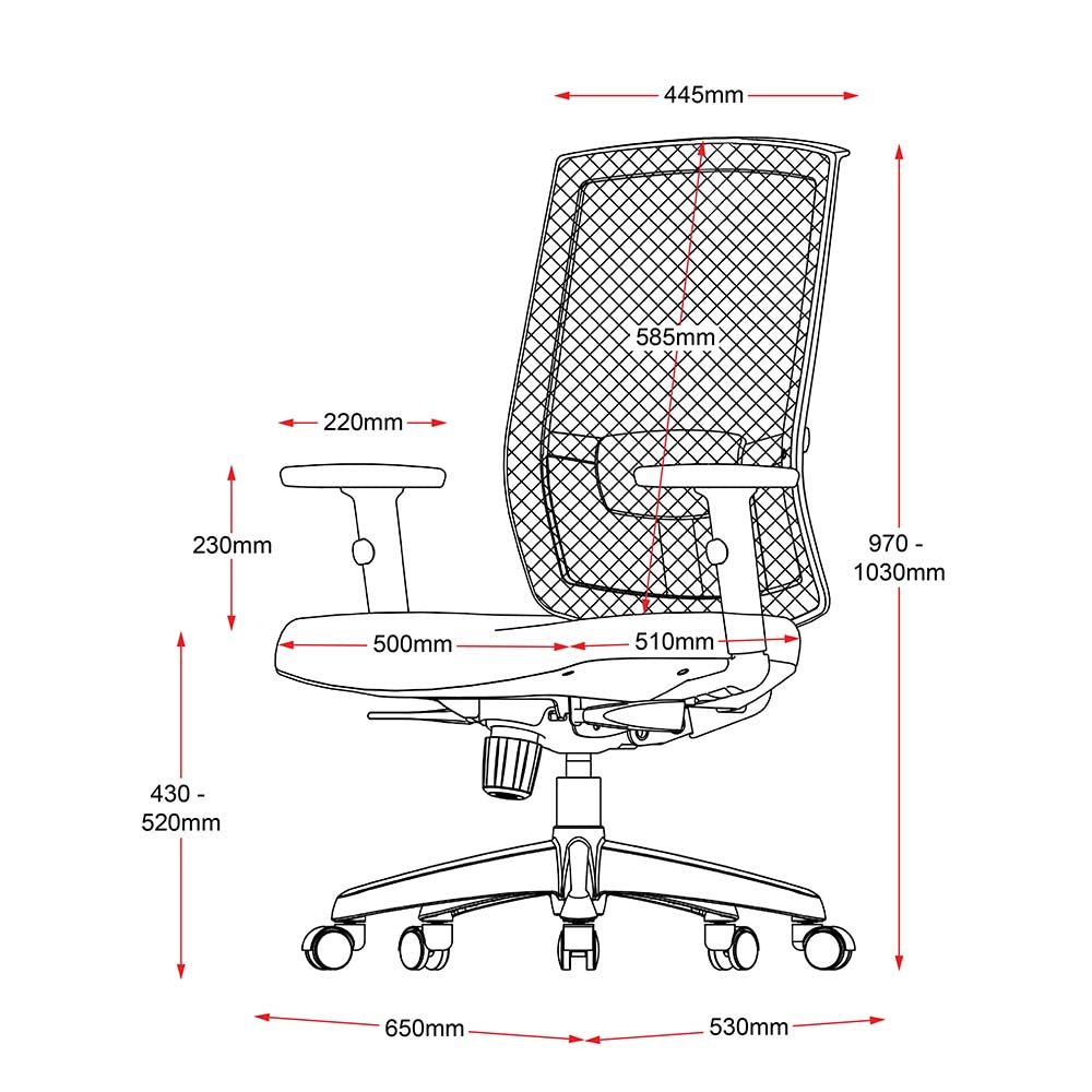 Laxovtra Kal Ergonomic Office Chair